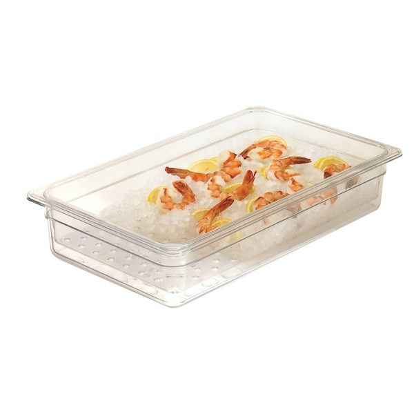 Cambro Cambro - Camwear Colander, 12-3/4" x 20-7/8" x 3" Deep, Fits 1/1 Size Food Pans, Poly - 13CLRCW135