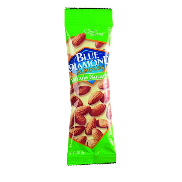 Almendras naturales enteras Blue Diamond en bolsa de 1.5 oz - 05181