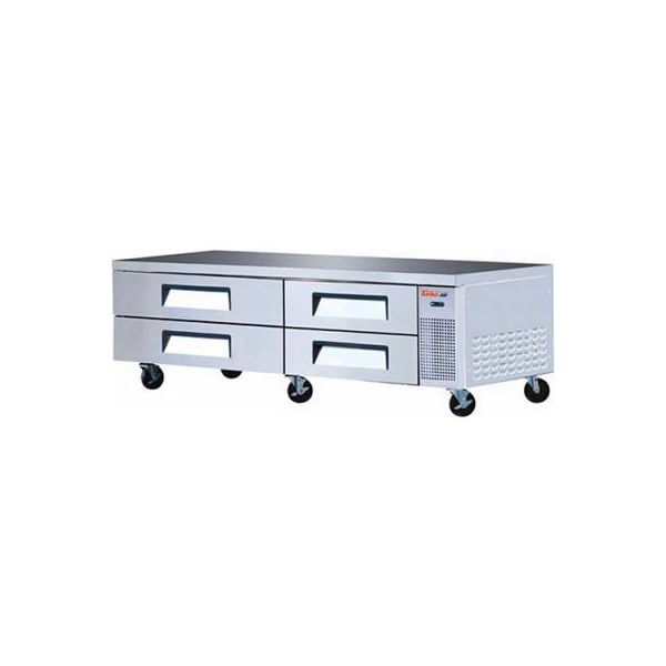 Turbo Air Turbo Air TCBE-82SDR Super Deluxe Series - Chef Base 82"W - 4 Drawers - TCBE-82SDR-N