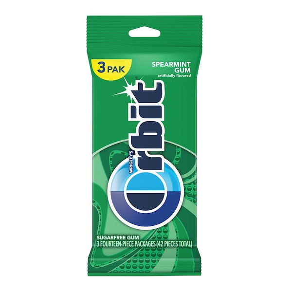 Orbit Orbit Chicle de Menta 14 Piezas, PK60 - 255780
