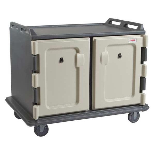 Cambro Meal Delivery Cart, 55 1/8x38x43 1/4, Gray - EAMDC1520S20191
