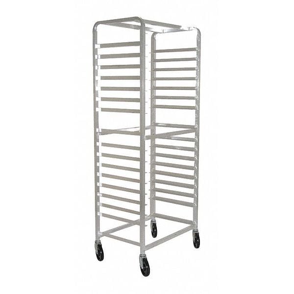 R.W. Rogers Co Pan Rack, Side Loading, Aluminum, 15 Tray - 01-APR-1526-4-ST