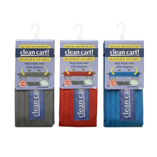 Deluxdesigns Classic Cart Handle Guard, Assorted Color, 24PK - DE3302301