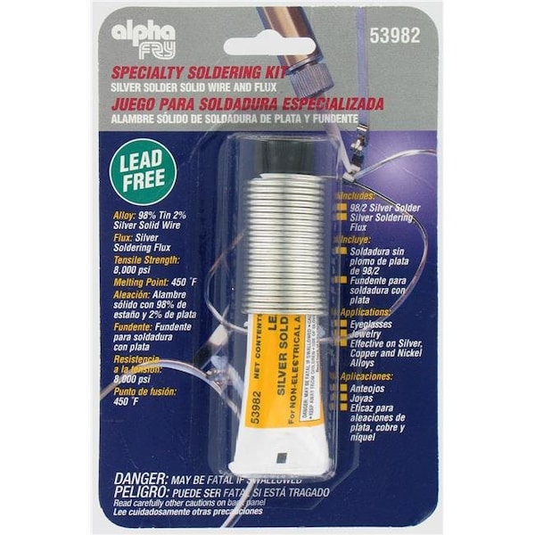Fry Technologies Cookson Elect Fry Technologies Cookson Elect Lead-Free Silver Solder & Flux Kit  AM53982 - AM53982