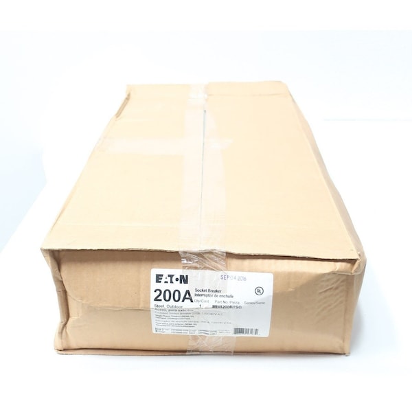 Eaton Circuit Breaker, MBB Series, 200A, 120/240V AC - MBB200BTSG
