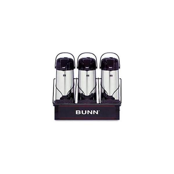Bunn Airpot Rack One Level, Holds Three 2.5L Airpots, APR3 - 25371.0003