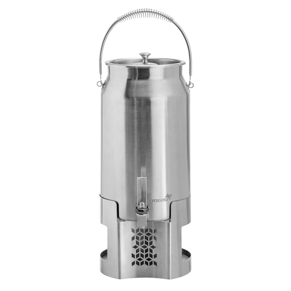 Rosseto Mosaic 3 Gal. Milk Urn with Brushed Stainless Steel Base - LD203