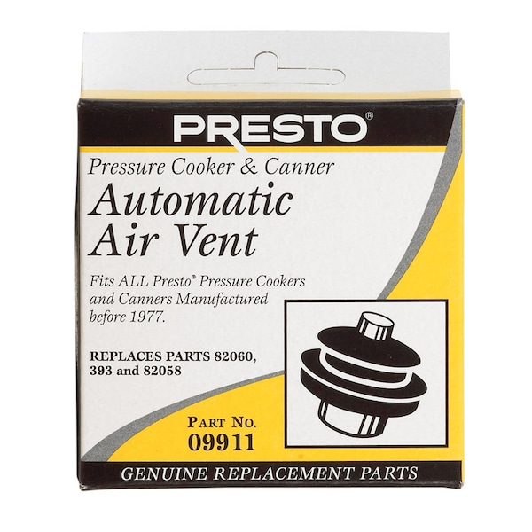 National Presto Pressur Cook Vent #9911 - 09911