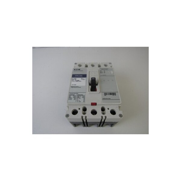 Eaton Molded Case Breakers MCCBs FPS 3P 80A 600V 50/60Hz 3Ph F Frame - FPS3080L