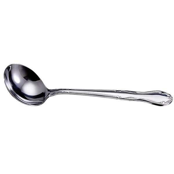 Winco Gravy Ladle 10 oz. Stainless Steel, PK12 - LE-1