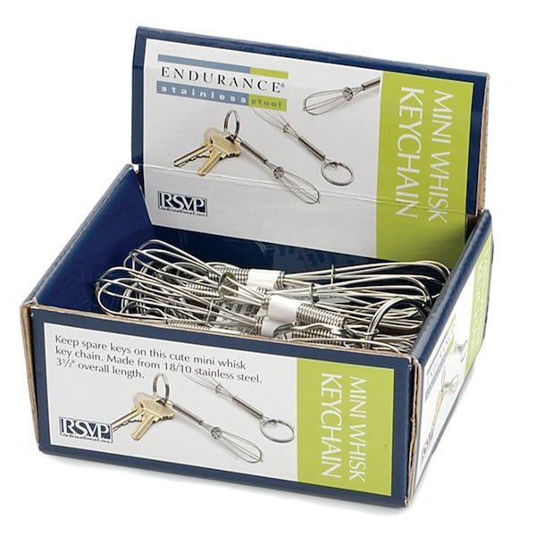 Rsvp International Ss Mini Whisk - 24 Pc Cdu, 24PK - KEY-DD