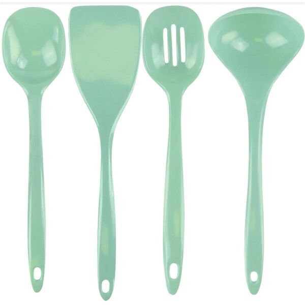 Kitchencuisine 4pc Utensil Set Seafoam - KI2646682