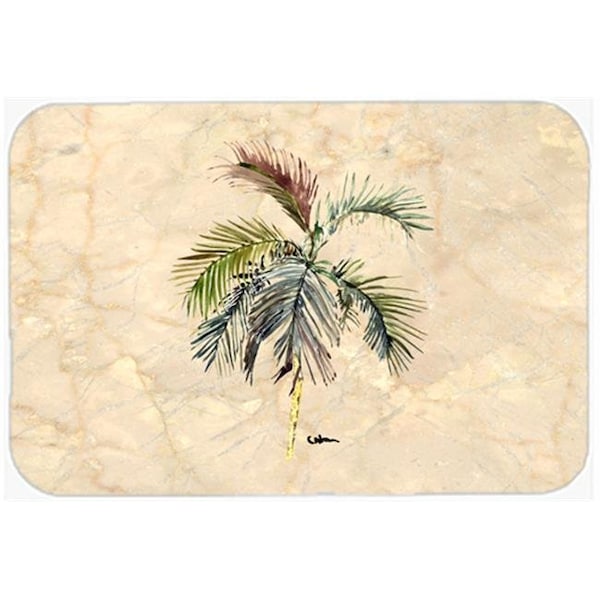 Carolines Treasures Carolines Treasures 8483LCB 15 X 12 In. Palm Tree Glass Cutting Board Large Size - 8483LCB