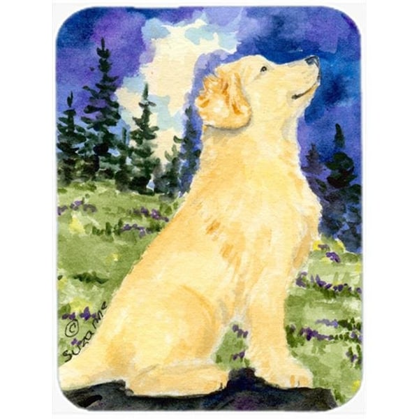 Carolines Treasures Carolines Treasures SS8977LCB Golden Retriever Glass Cutting Board; Large - SS8977LCB