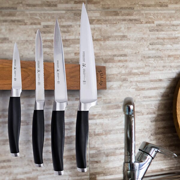 Zulay Kitchen Walnut Magnetic Knife Holder - ZULB07PWJ2SSM