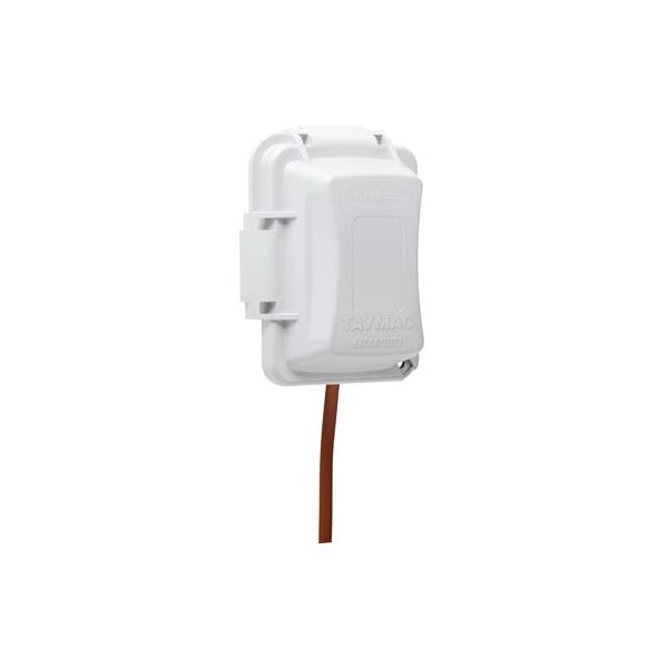 Racoorporated Electrical Box Cover, 1 Gang, Polycarbonate, In-Use Cover - MM420W