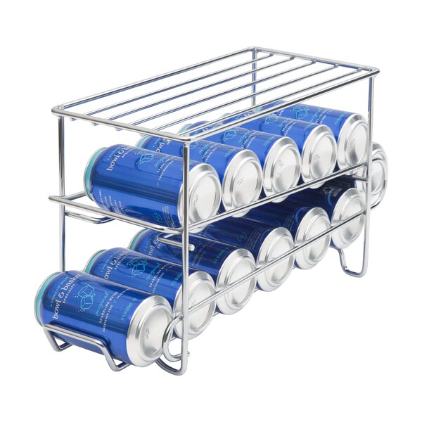 Organize It All 12 Can Organizer Rack in Chrome - NH-1841W
