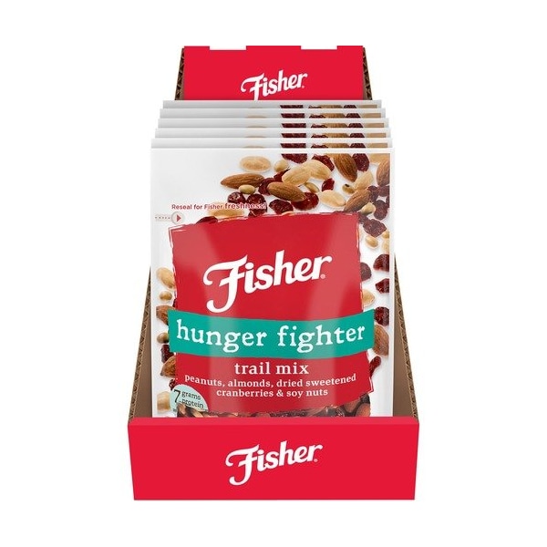 Mezcla de frutos secos John B Sanfilippo & Son, HungerFighter, Resellable, 4oz, Multi, 6PK - JBSP27183