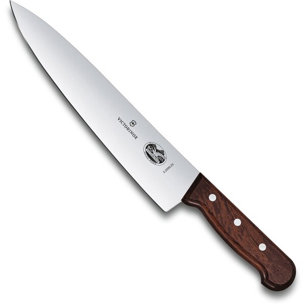 Swiss Army Brands 2024 Victorinox Kitchen Chef'S, 10In Blade Wood - VIC-5.2000.25G