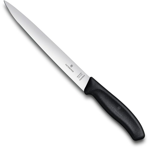 Swiss Army Brands 2024 Victorinox Kitchen Fillet 8In Straight, Flexible Blade, 1In Width At Handle Packaged - VIC-6.8713.20-X2