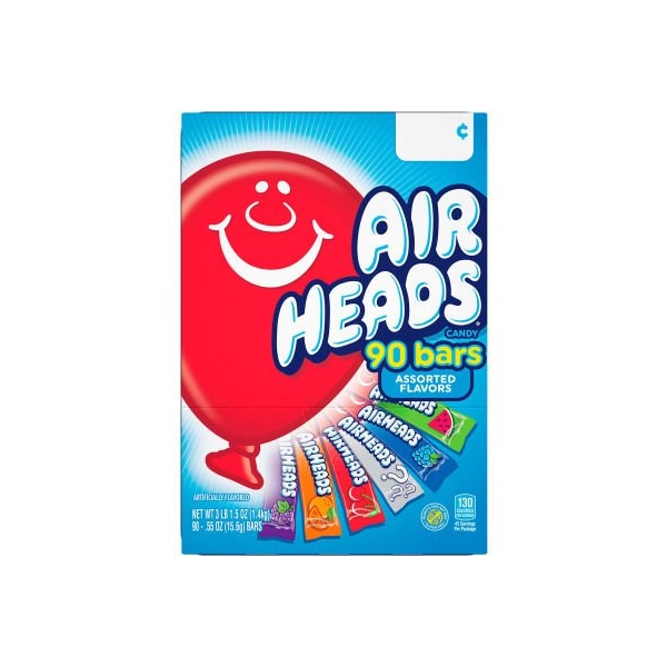 Green Rabbit Holdings Caja de Variedad de Airheads, 90 Barras - 22000705