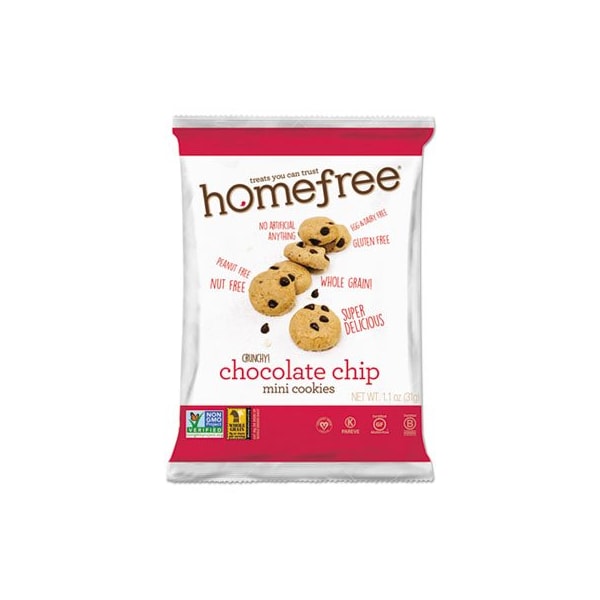Galletas Mini de Chocolate con Chispas, Sin Gluten, 1.1 oz cada una, Paquete de 30 - 01873