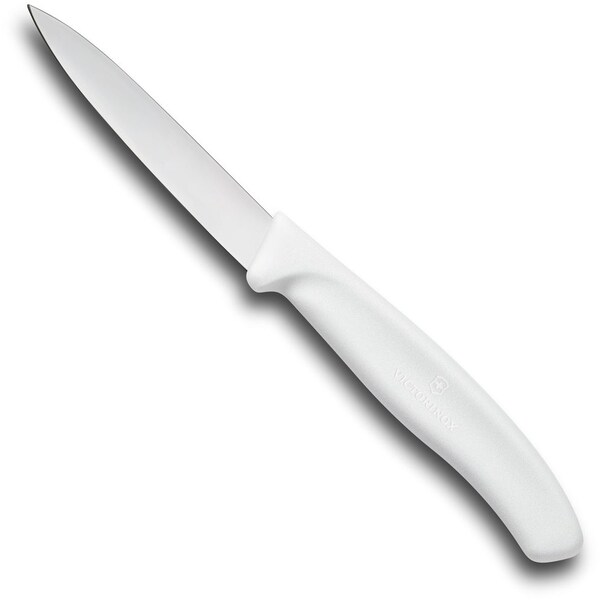 Swiss Army Brands 2024 Kitchen Paring Knife Display, 2 Dozen  6.7607, White Polypropylene Handles Display - VIC-6.7607-X1