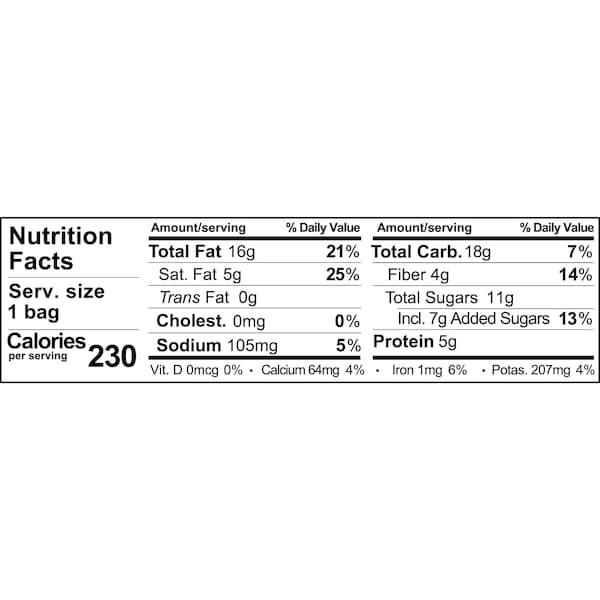 Sahale Snacks Sahale Almond Berry Macaroon 1.5 oz., Paquete de 108 - 4899600013