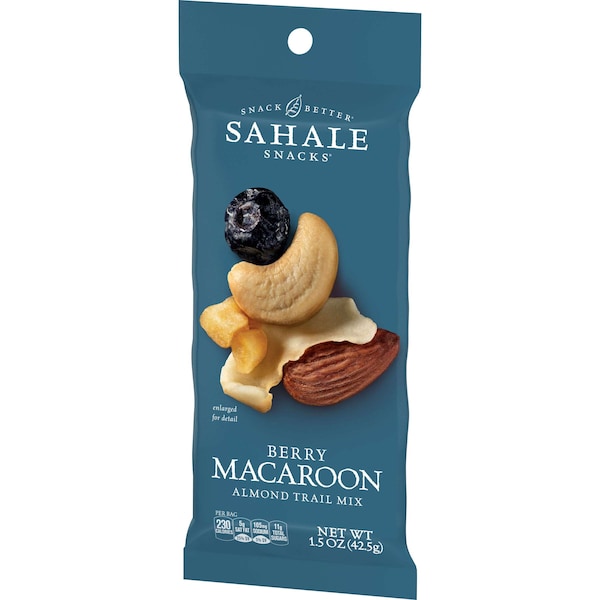 Sahale Snacks Sahale Almond Berry Macaroon 1.5 oz., Paquete de 108 - 4899600013