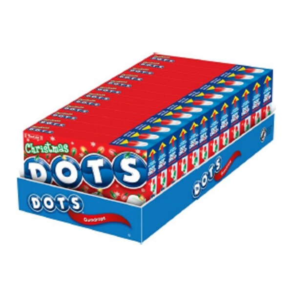 Gomitas de Cereza, Lima y Vainilla Tootsie Dots Navideños 6 oz - 8504