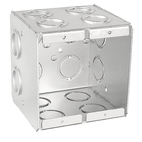Southwire Electrical Box, 44 cu in, Masonry Box Type, 2 Gangs, Steel - TB-235