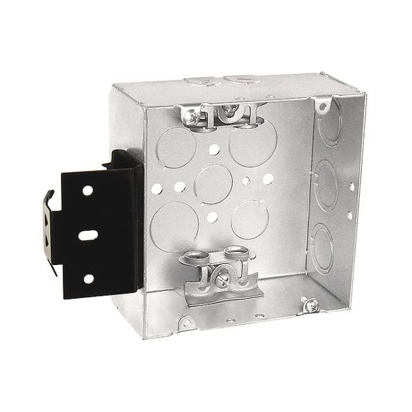 Southwire Electrical Box, 42 cu in, Junction Box Type, Steel, Square Shape - 72171-MSBXW