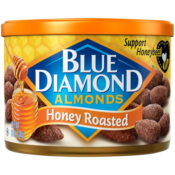 Diamante Azul Almendra Tostada con Miel, paquete de 12 - 07256