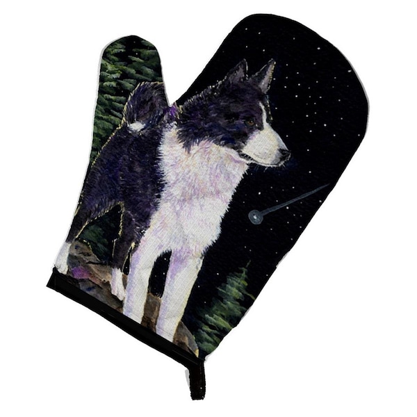 Carolines Treasures Starry Night Karelian Bear Dog Oven Mitt - SS8483OVMT