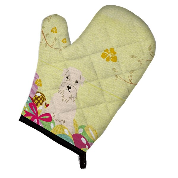 Carolines Treasures Easter Eggs Soft Coated Wheaten Terrier Oven Mitt - BB6061OVMT
