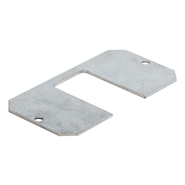 Hubbell Wiring Device-Kellems Recessed 10" Series, Bottom Feed Plate, Center, Pass Thru - S1R10CBFPT