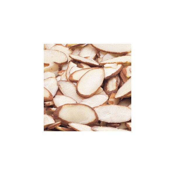 Almendra Rebanada Natural Azar Azar en lata #5, paquete de 6 - 7002596