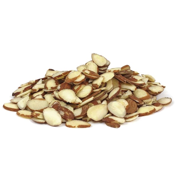 Rebanadas de almendra natural Azar Azar en bolsa de 2 lbs, paquete de 3 - 7112596
