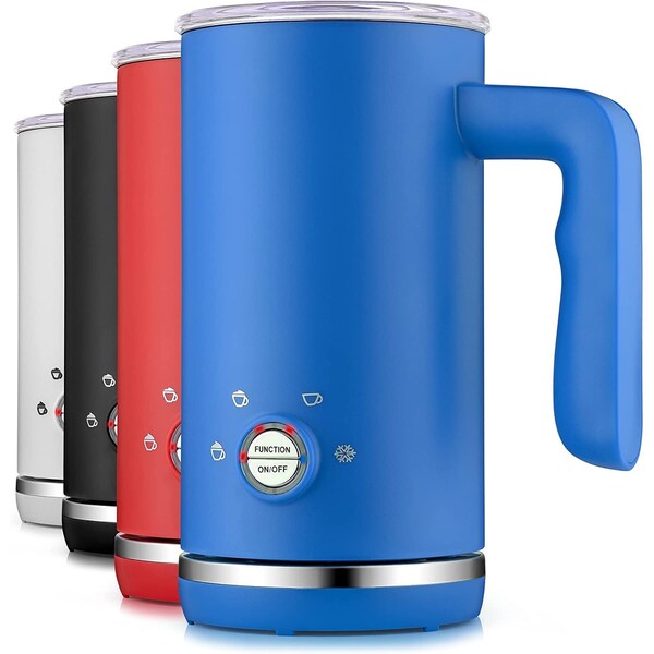 Zulay Kitchen Milk Frother and Heater  Blue - ZULB08RD13LCH