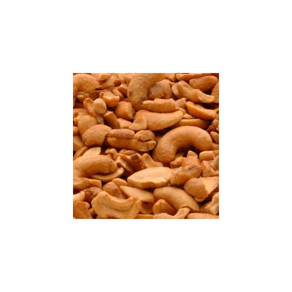 Sachet de 2 libras de piezas de nuez de marañón sin sal tostadas al azar Azar, paquete de 3 - 7113796