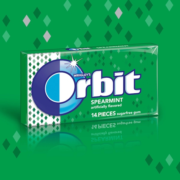 Orbit Gum, Orbit Menta, paquete de 12 - 11484