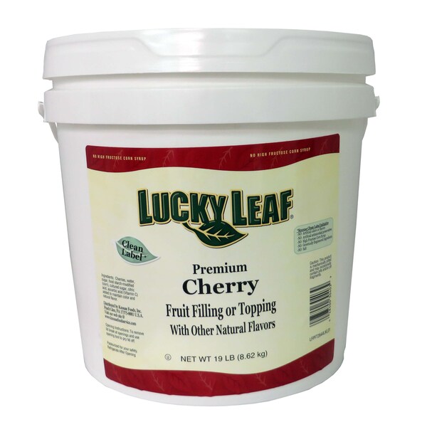 Hoja de la suerte Relleno de Fruta de Cereza Premium o Cobertura 19lbs - FFPFT2600LKL01