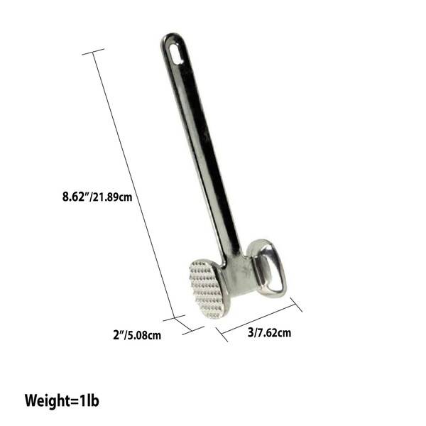 Home Basics Home Basics Aluminum Meat Tenderizer - ZOR96182