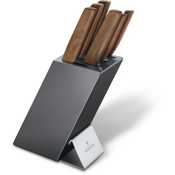 Swiss Army Brands 2024 Victorinox Kitchen Swiss Modern Cutlery Block Filled Blister - VIC-6.7186.6