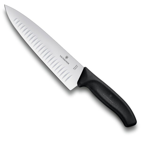 Swiss Army Brands 2024 Victorinox Kitchen Chef'S 8In Straight, Granton Blade, 2In Width At Handle Packaged - VIC-6.8083.20-X1