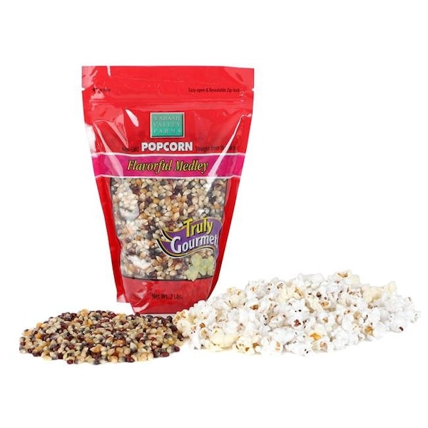 Wabash Valley Farms 42502 Maíz Palomero Gourmet Arcoíris 2 Libras - 42502