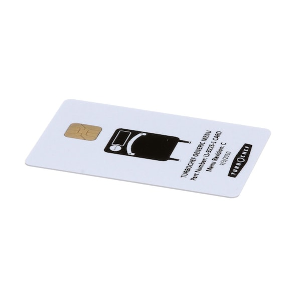 Turbochef Menu Card Prog Sota Gm - I1-9225-1 CARD