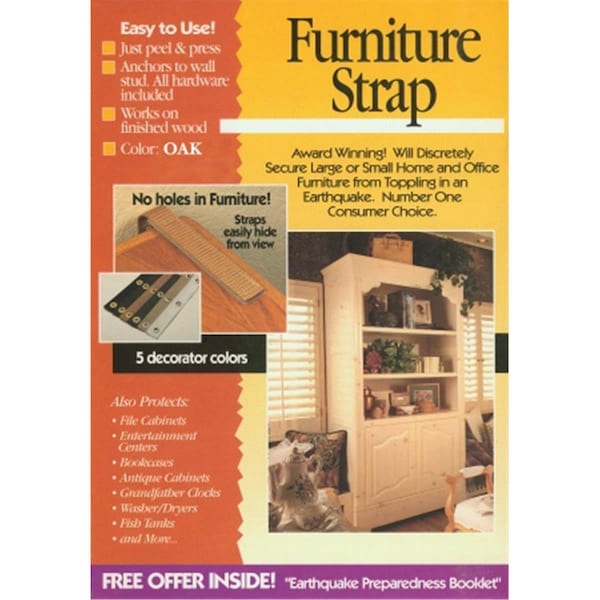 Ready America Trevco Oak Colored Original Double Furniture Strap - 4161