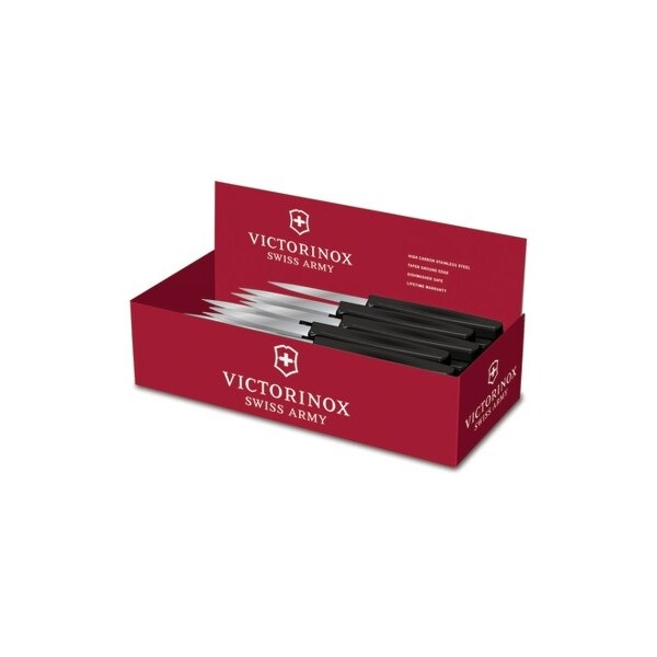 Swiss Army Brands 2024 Victorinox Kitchen Colored Utility Knife Display 24 - 40.5In Serrated, Round Packaged - VIC-6.7836.L119-X3