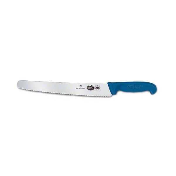 Victorinox 10 1/4 in Blue Serrated Bread Knife - 5.2932.26